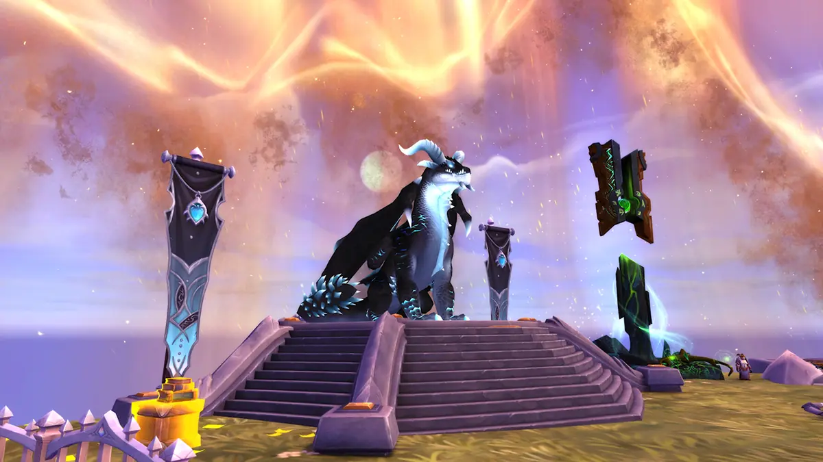 Timerunners preparing to access Legion dungeon teleports